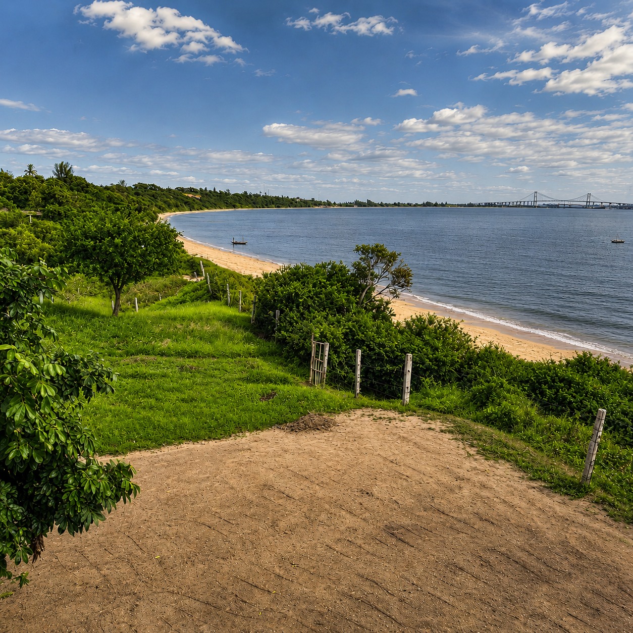 Trespasse de Terreno Frente Ao Mar Na Katembe Por Apenas 26.000.000.00 Mzn