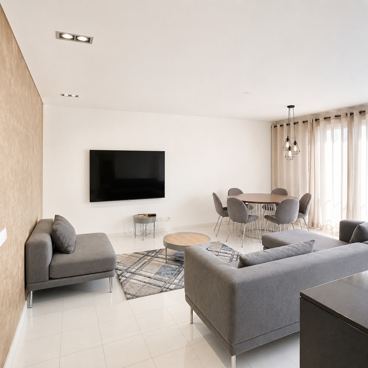 ARRENDA-SE APARTAMENTO T3 MOBILADO NO SAPPHIRE RESIDENCE POR 100.000.00