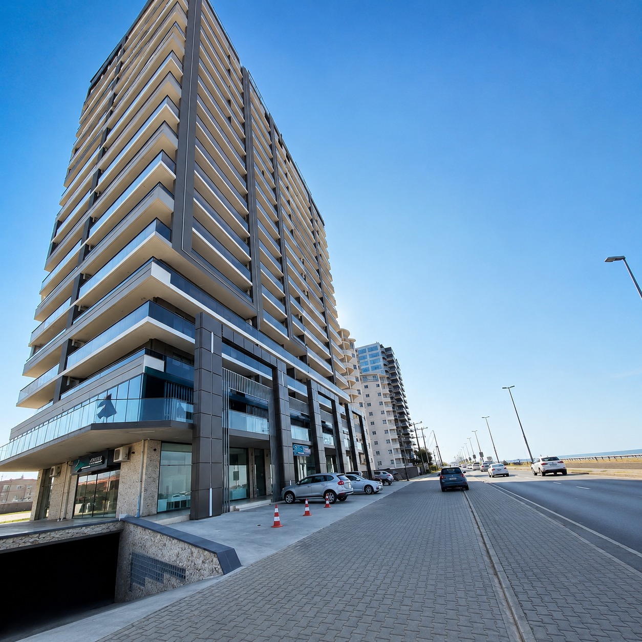 ARRENDA-SE APARTAMENTO T2 NOVO NO PARK MOZA COM VISTA AO MAR POR APENAS 2.500.00 USD